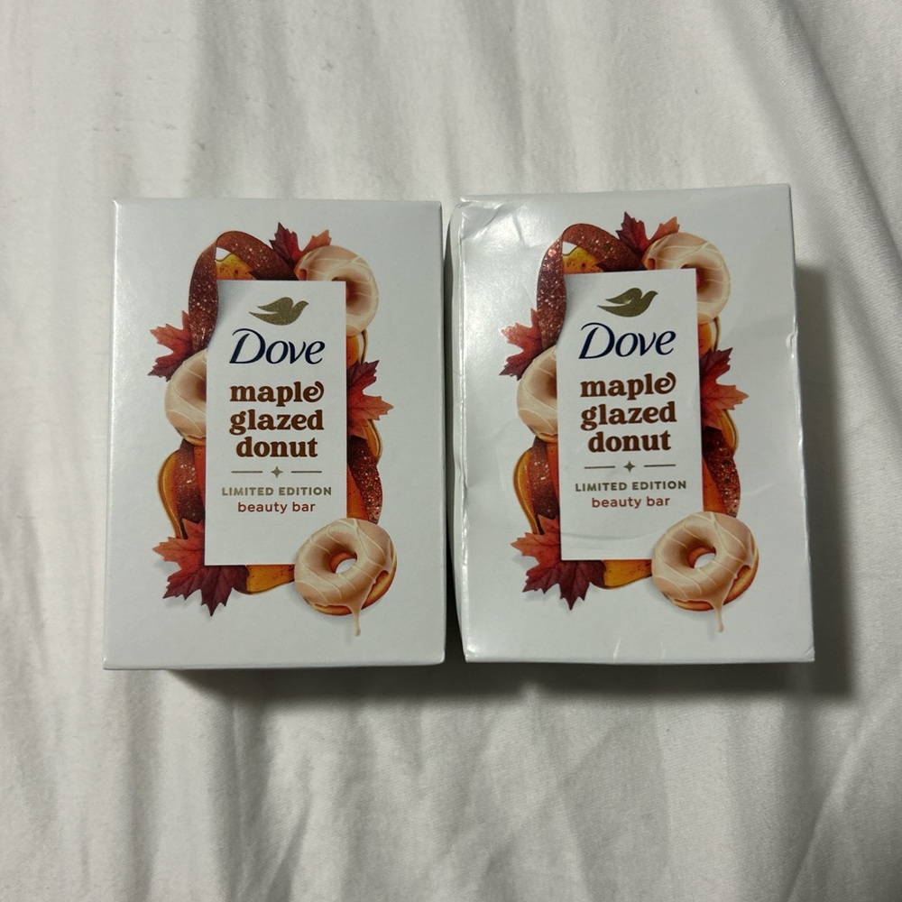 Dove Maple Glazed Donut Limited Edition Beauty Bar - White